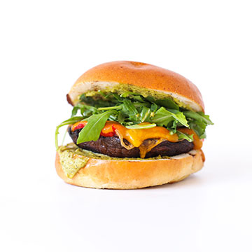 Veggie Portobello Burger